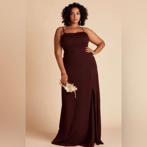 Birdy Grey - Benny Crepe Dress Cabernet size S